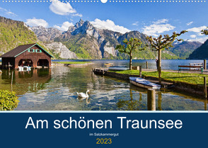 Am schönen Traunsee im Salzkammergut (Wandkalender 2023 DIN A2 quer) von Kramer,  Christa