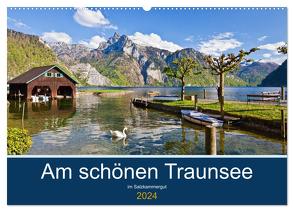 Am schönen Traunsee im Salzkammergut (Wandkalender 2024 DIN A2 quer), CALVENDO Monatskalender von Kramer,  Christa