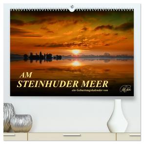 Am Steinhuder Meer / Geburtstagskalender (hochwertiger Premium Wandkalender 2024 DIN A2 quer), Kunstdruck in Hochglanz von Roder,  Peter