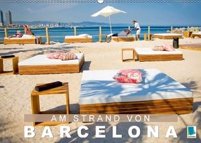 Am Strand von Barcelona (Wandkalender 2018 DIN A2 quer) von CALVENDO