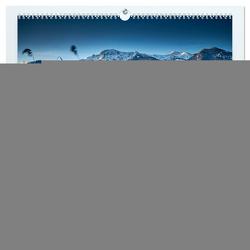 Am Wasser entlang in den Alpen (hochwertiger Premium Wandkalender 2024 DIN A2 quer), Kunstdruck in Hochglanz von Treffer,  Markus