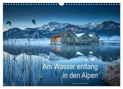 Am Wasser entlang in den Alpen (Wandkalender 2024 DIN A3 quer), CALVENDO Monatskalender von Treffer,  Markus