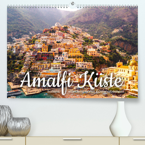 Amalfi Küste – Italiens wunderschöner Küstenabschnitt. (Premium, hochwertiger DIN A2 Wandkalender 2023, Kunstdruck in Hochglanz) von SF