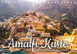 Amalfi Küste – Italiens wunderschöner Küstenabschnitt. (Tischkalender 2023 DIN A5 quer) von SF