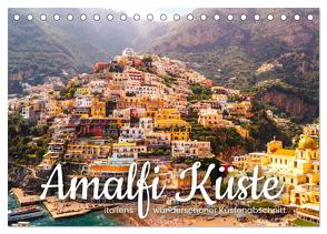 Amalfi Küste – Italiens wunderschöner Küstenabschnitt. (Tischkalender 2024 DIN A5 quer), CALVENDO Monatskalender von SF,  SF