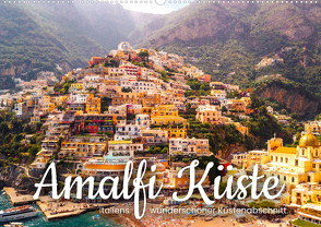 Amalfi Küste – Italiens wunderschöner Küstenabschnitt. (Wandkalender 2023 DIN A2 quer) von SF