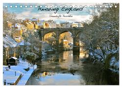 Amazing England – England’s schönste Seiten (Tischkalender 2024 DIN A5 quer), CALVENDO Monatskalender von TJPhotography,  TJPhotography