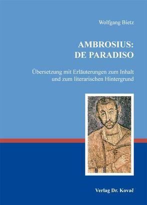 Ambrosius: De paradiso von Bietz,  Wolfgang