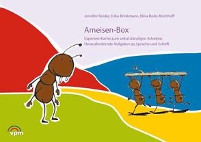Ameisen-Box: Experten-Kartei zum selbstständigen Arbeiten. Herausfordernde Aufgaben zu Sprache und Schrift von Brinkmann,  Erika