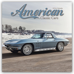 American Classic Cars – Amerikanische Oldtimer 2024 – 16-Monatskalender