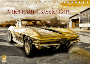American Classic Cars (Tischkalender 2020 DIN A5 quer) von Chrombacher,  Christian