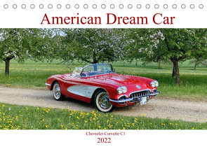 American Deam Car Corvette C1 (Tischkalender 2022 DIN A5 quer) von Brückmann,  Michael