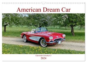 American Deam Car Corvette C1 (Wandkalender 2024 DIN A3 quer), CALVENDO Monatskalender von Brückmann,  Michael