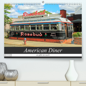 American Diner – es gibt sie noch (Premium, hochwertiger DIN A2 Wandkalender 2023, Kunstdruck in Hochglanz) von gro