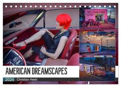 American Dreamscapes (Tischkalender 2024 DIN A5 quer), CALVENDO Monatskalender von Heeb,  Christian