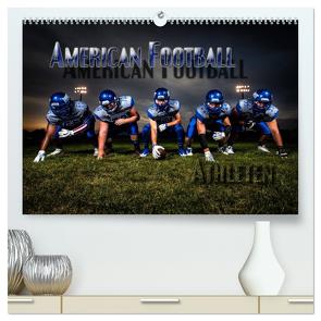 American Football – Athleten (hochwertiger Premium Wandkalender 2024 DIN A2 quer), Kunstdruck in Hochglanz von Bleicher,  Renate
