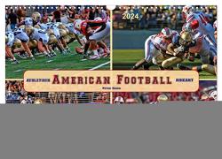American Football – athletisch und riskant (Wandkalender 2024 DIN A3 quer), CALVENDO Monatskalender von Roder,  Peter