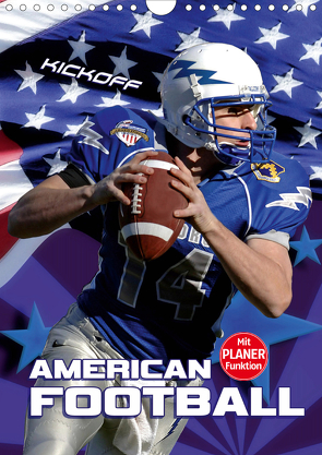 American Football – Kickoff (Wandkalender 2021 DIN A4 hoch) von Bleicher,  Renate