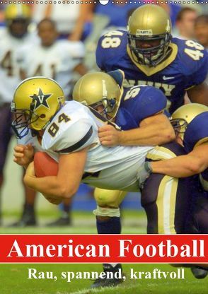 American Football. Rau, spannend, kraftvoll (Wandkalender 2019 DIN A2 hoch) von Stanzer,  Elisabeth