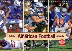American Football – Taktik und Athletik (Wandkalender 2019 DIN A4 quer) von Roder,  Peter
