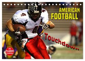 American Football – Touchdown (Tischkalender 2024 DIN A5 quer), CALVENDO Monatskalender von Bleicher,  Renate