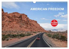 American Freedom – Planer (Wandkalender 2024 DIN A3 quer), CALVENDO Monatskalender von Brückmann MIBfoto,  Michael