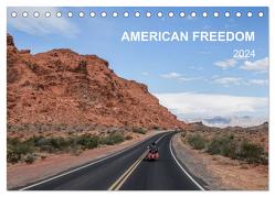 American Freedom (Tischkalender 2024 DIN A5 quer), CALVENDO Monatskalender von MIBfoto,  MIBfoto