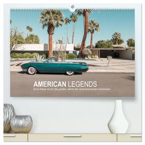 AMERICAN LEGENDS (hochwertiger Premium Wandkalender 2024 DIN A2 quer), Kunstdruck in Hochglanz von Becker,  Roman