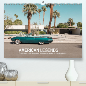 AMERICAN LEGENDS (Premium, hochwertiger DIN A2 Wandkalender 2023, Kunstdruck in Hochglanz) von Becker,  Roman
