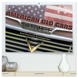 American Old Cars – Amerikanische Autolegenden (hochwertiger Premium Wandkalender 2024 DIN A2 quer), Kunstdruck in Hochglanz von Metternich,  Doris