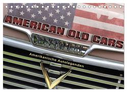 American Old Cars – Amerikanische Autolegenden (Tischkalender 2024 DIN A5 quer), CALVENDO Monatskalender von Metternich,  Doris