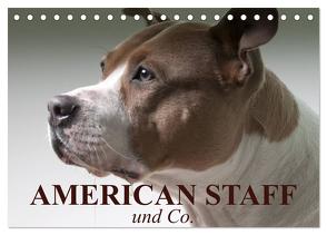 American Staff und Co. (Tischkalender 2024 DIN A5 quer), CALVENDO Monatskalender von Stanzer,  Elisabeth