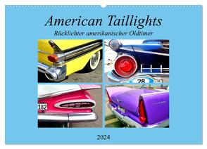 American Taillights – Rücklichter amerikanischer Oldtimer (Wandkalender 2024 DIN A2 quer), CALVENDO Monatskalender von von Loewis of Menar,  Henning