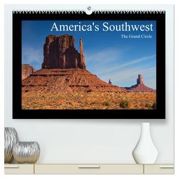 America’s Southwest – The Grand Circle (hochwertiger Premium Wandkalender 2024 DIN A2 quer), Kunstdruck in Hochglanz von Schonnop,  Juergen