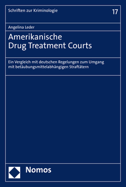 Amerikanische Drug Treatment Courts von Leder,  Angelina