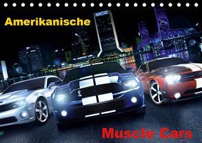 Amerikanische Muscle Cars (Tischkalender 2019 DIN A5 quer) von 2016 by Atlantismedia,  (c)