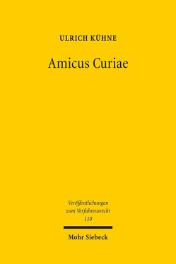 Amicus Curiae von Kühne,  Ulrich