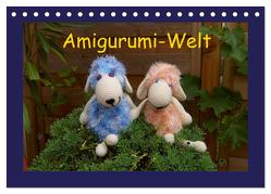 Amigurumi-Welt (Tischkalender 2024 DIN A5 quer), CALVENDO Monatskalender von Schneller,  Helmut