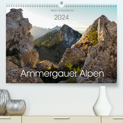 Ammergauer Alpen (hochwertiger Premium Wandkalender 2024 DIN A2 quer), Kunstdruck in Hochglanz von Miriam Schwarzfischer,  Fotografin