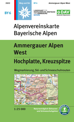 Ammergauer Alpen West, Hochplatte, Kreuzspitze