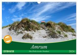 Amrum, die Perle in der Nordsee (Wandkalender 2024 DIN A3 quer), CALVENDO Monatskalender von Klenke,  Matthias