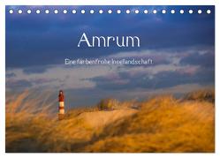 Amrum – Eine farbenfrohe Insellandschaft (Tischkalender 2024 DIN A5 quer), CALVENDO Monatskalender von Koch - Siko-Fotomomente.de,  Silke
