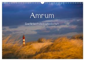 Amrum – Eine farbenfrohe Insellandschaft (Wandkalender 2024 DIN A3 quer), CALVENDO Monatskalender von Koch - Siko-Fotomomente.de,  Silke