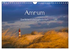Amrum – Eine farbenfrohe Insellandschaft (Wandkalender 2024 DIN A4 quer), CALVENDO Monatskalender von Koch - Siko-Fotomomente.de,  Silke