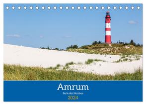 Amrum – Perle der Nordsee (Tischkalender 2024 DIN A5 quer), CALVENDO Monatskalender von Kleinfeld,  Thorsten