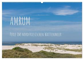 Amrum – Perle im nordfriesischen Wattenmeer (Wandkalender 2024 DIN A2 quer), CALVENDO Monatskalender von Simone Flach,  Sandra