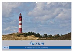 Amrum – stimmungsvolle Nordseebilder (Wandkalender 2024 DIN A2 quer), CALVENDO Monatskalender von Potratz,  Andrea