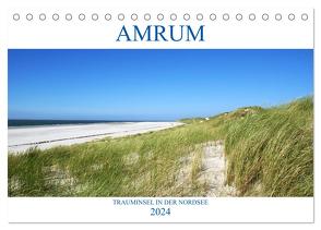 Amrum – Trauminsel in der Nordsee (Tischkalender 2024 DIN A5 quer), CALVENDO Monatskalender von Stoll,  Sascha