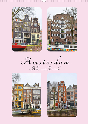 Amsterdam – Alles nur Fassade (Wandkalender 2021 DIN A2 hoch) von Härlein,  Peter