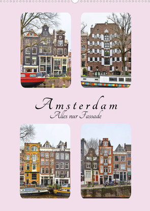 Amsterdam – Alles nur Fassade (Wandkalender 2023 DIN A2 hoch) von Härlein,  Peter